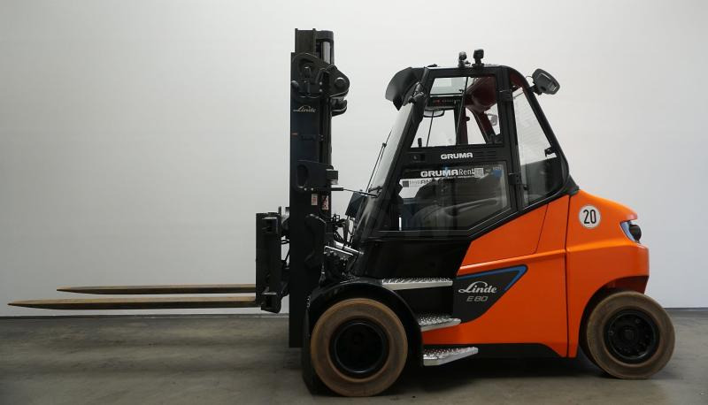 Linde E 80/600 ION 1279 - 电动叉车:图4 Linde E 80/600 ION 1279 - 电动叉车:图4