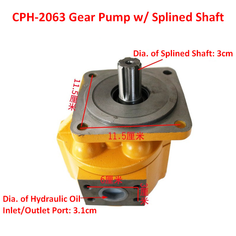 Qingdao Promising Hydraulic Gear Pumps for China Loader - 液压泵 适用于 轮式装载机:图5 Qingdao Promising Hydraulic Gear Pumps for China Loader - 液压泵 适用于 轮式装载机:图5