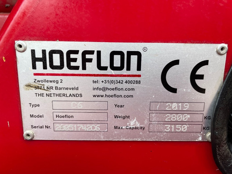 Hoeflon C6 - 小型起重机:图3 Hoeflon C6 - 小型起重机:图3