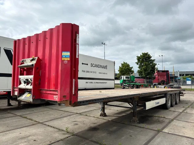 Krone SD Flatbed met rongen 41 ton standard chassis - 栏板式/ 平板半拖车:图1 Krone SD Flatbed met rongen 41 ton standard chassis - 栏板式/ 平板半拖车:图1