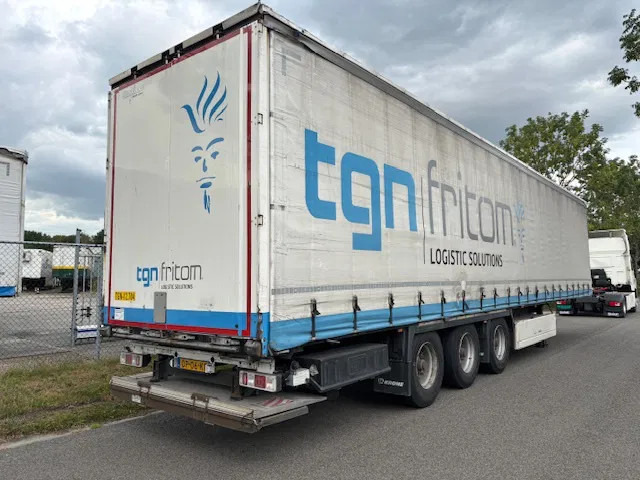 Krone SD curtainslider taillift standard chassis drum brakes - 侧帘半拖车:图4 Krone SD curtainslider taillift standard chassis drum brakes - 侧帘半拖车:图4