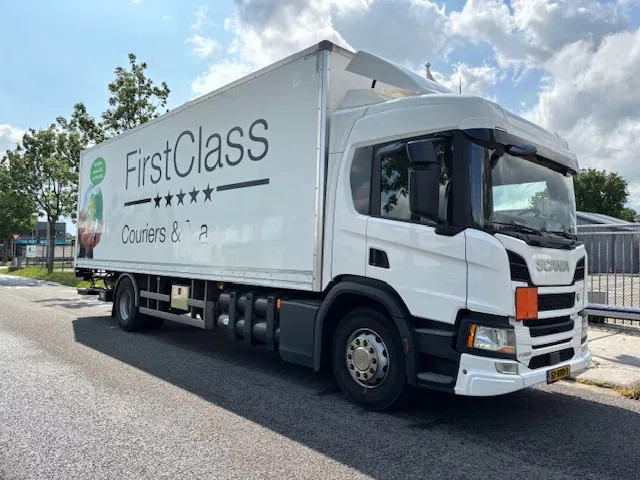 Scania P280 Closed box taillift 2000 kg Fuel CNG ADR 2 units in stock - 厢式卡车:图1 Scania P280 Closed box taillift 2000 kg Fuel CNG ADR 2 units in stock - 厢式卡车:图1