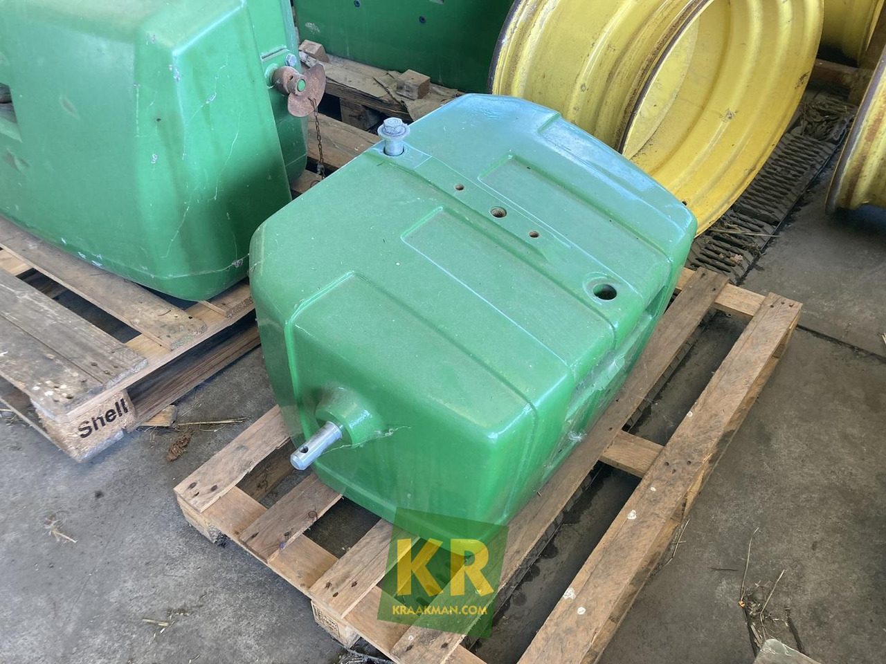 900 kg John Deere - 对重装置:图1 900 kg John Deere - 对重装置:图1