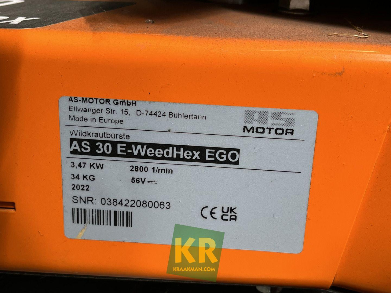 AS Motor Weedhex - 园林割草机:图4 AS Motor Weedhex - 园林割草机:图4