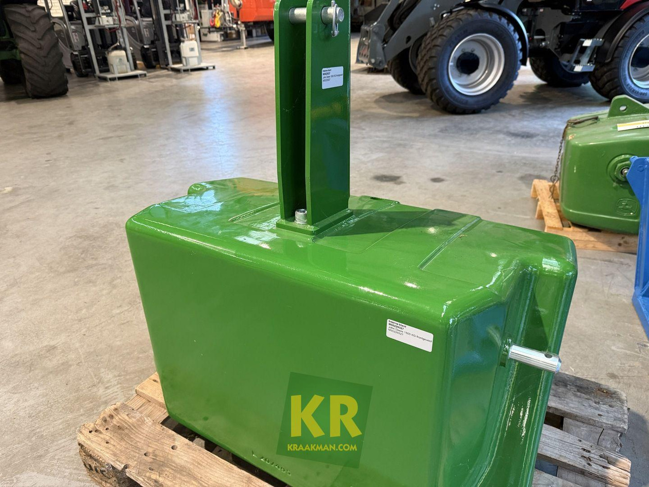 John Deere 1500 KG - 对重装置:图2 John Deere 1500 KG - 对重装置:图2