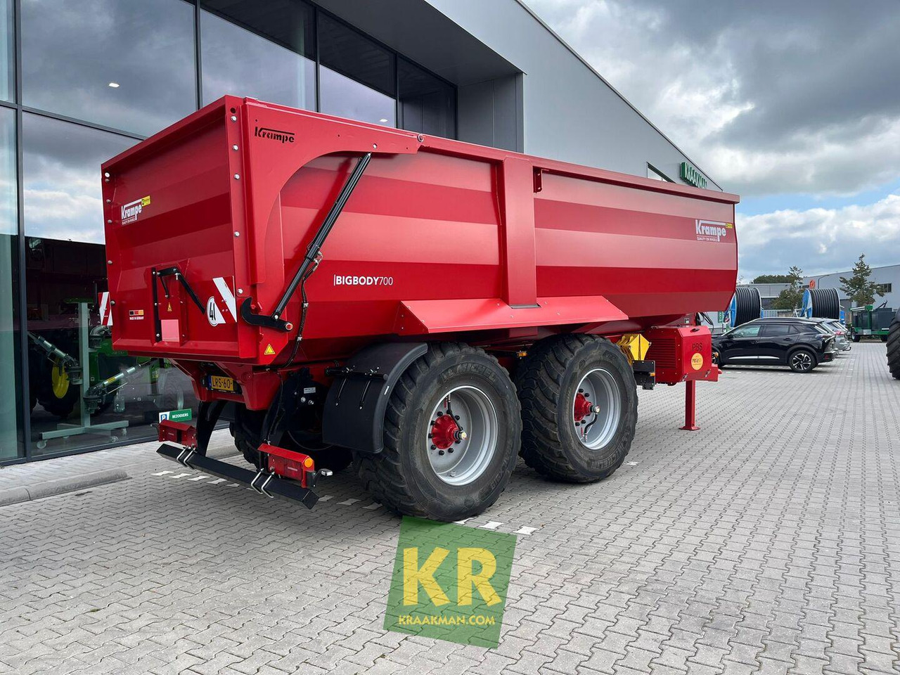 Krampe BIG BODY 700 - 农场自卸拖车/ 自卸车:图3 Krampe BIG BODY 700 - 农场自卸拖车/ 自卸车:图3