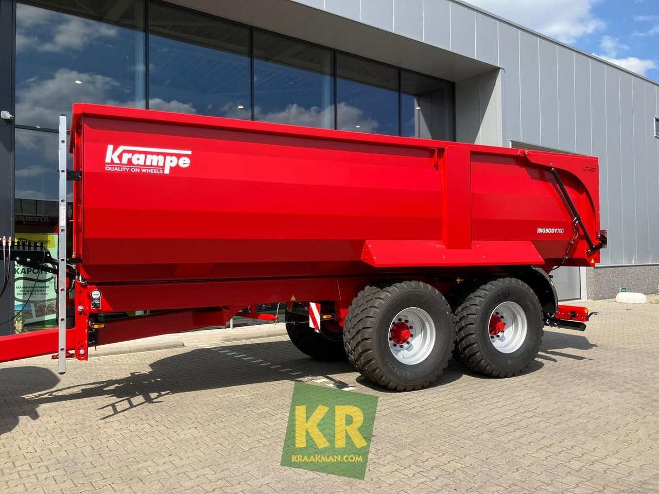 Krampe BIG BODY 700 - 农场自卸拖车/ 自卸车:图1 Krampe BIG BODY 700 - 农场自卸拖车/ 自卸车:图1