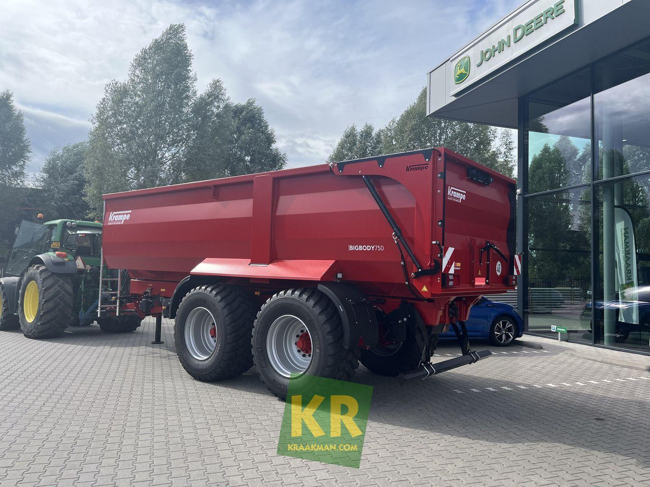 Krampe Big Body 750 - 农场自卸拖车/ 自卸车:图3 Krampe Big Body 750 - 农场自卸拖车/ 自卸车:图3