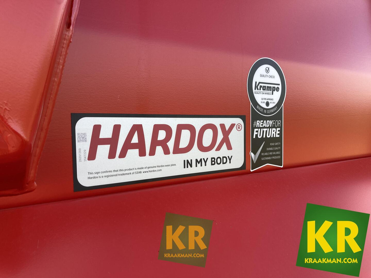 Krampe HD550 - 农场自卸拖车/ 自卸车:图5 Krampe HD550 - 农场自卸拖车/ 自卸车:图5
