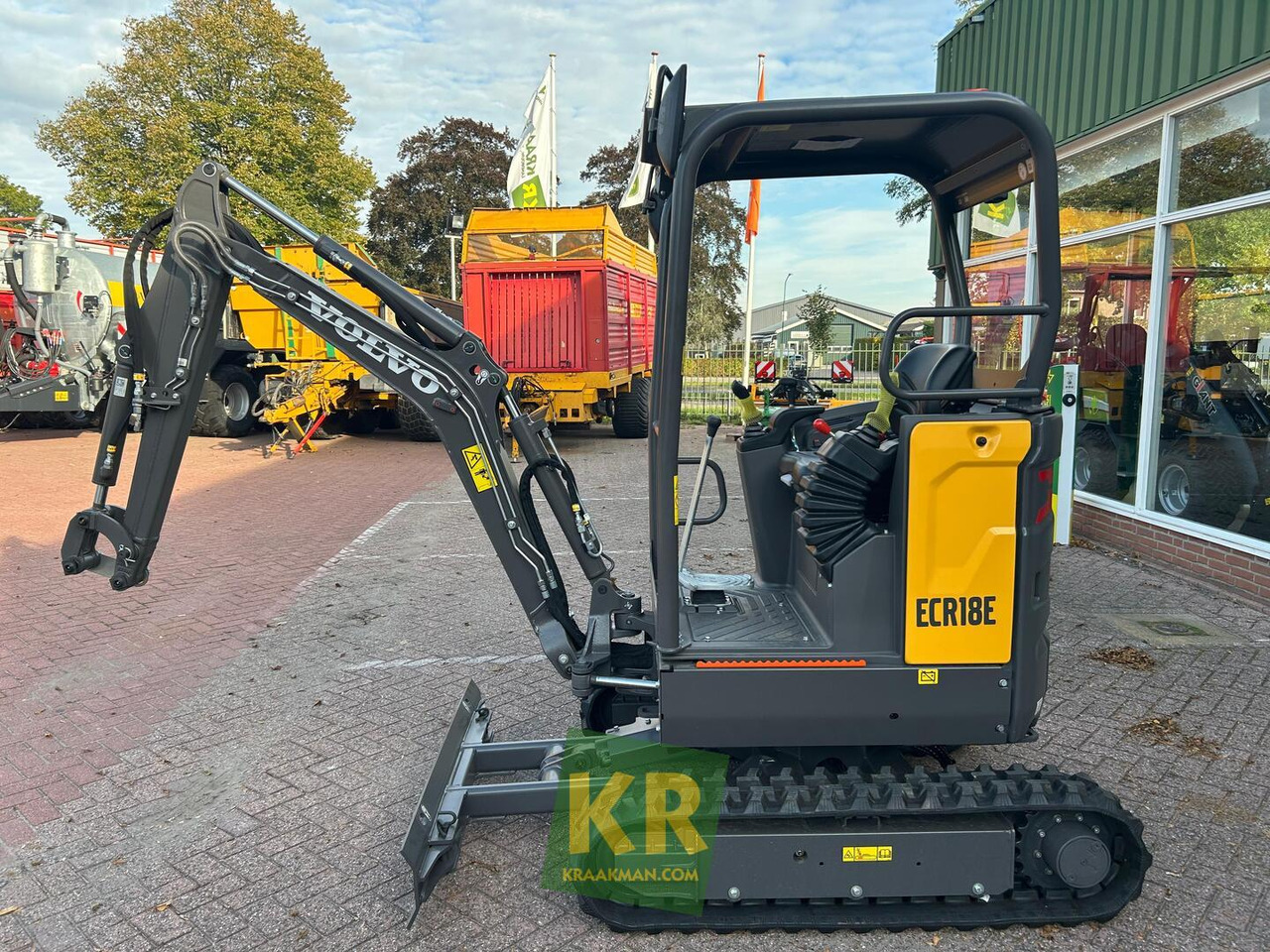 Volvo ECR 18E - 小型挖掘机:图4 Volvo ECR 18E - 小型挖掘机:图4