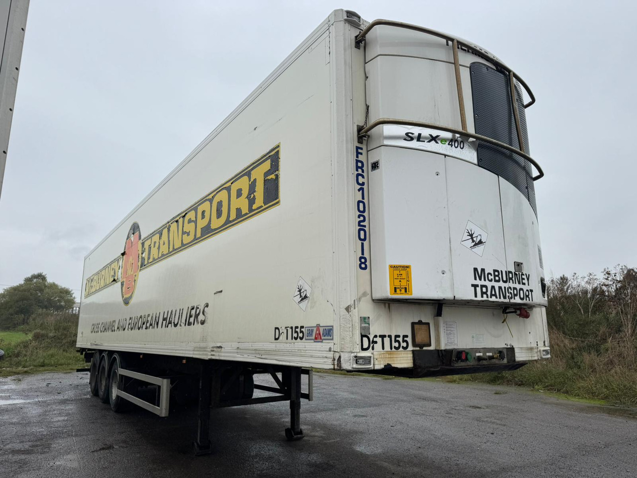 2012 G&A 13.6m Fridge Trailer – DFT155 - 冷藏半拖车:图2 2012 G&A 13.6m Fridge Trailer – DFT155 - 冷藏半拖车:图2