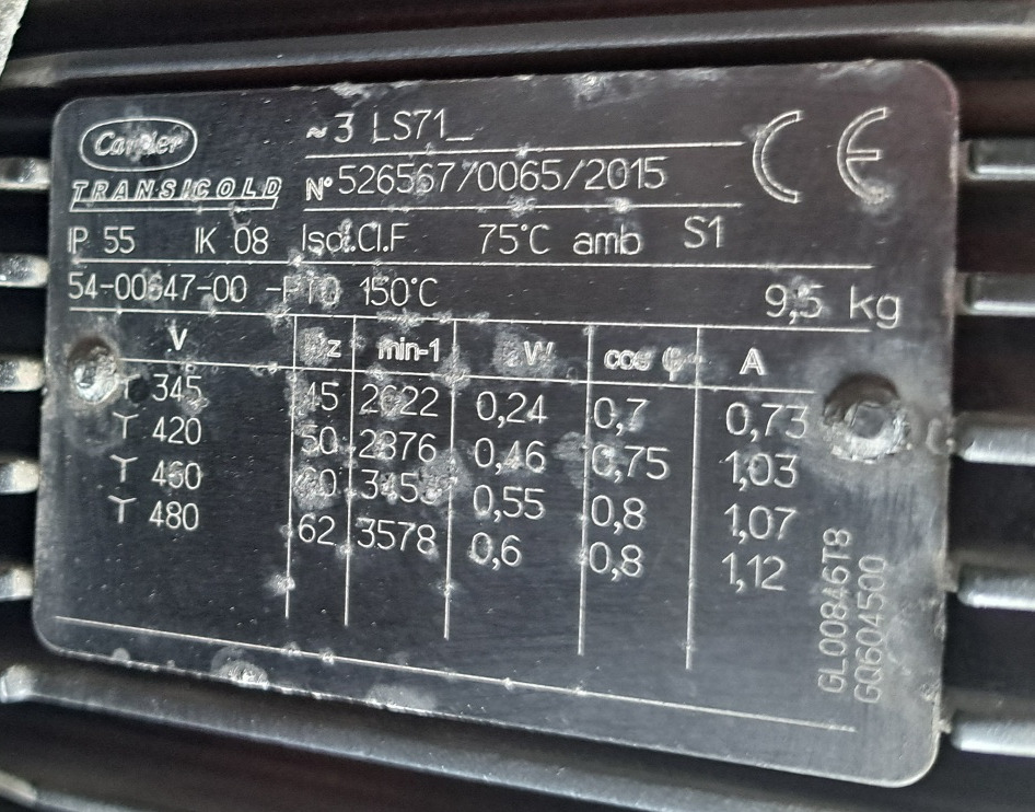 Fan MOTOR, CONDENSER - 风扇:图3 Fan MOTOR, CONDENSER - 风扇:图3