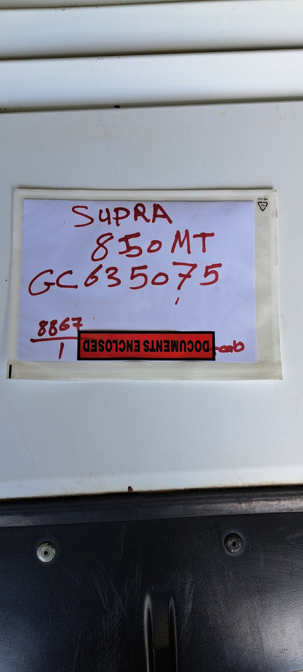 Supra 850 MT - 制冷装置 适用于 卡车:图2 Supra 850 MT - 制冷装置 适用于 卡车:图2