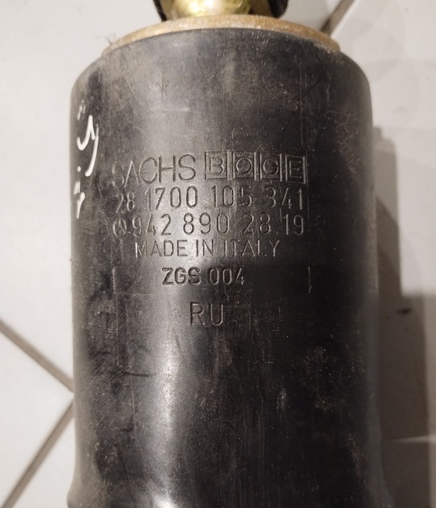 AMORTYZATOR KABINY MERCEDES ACTROS 9428902819 SACHS 131850 - 减震器:图2 AMORTYZATOR KABINY MERCEDES ACTROS 9428902819 SACHS 131850 - 减震器:图2