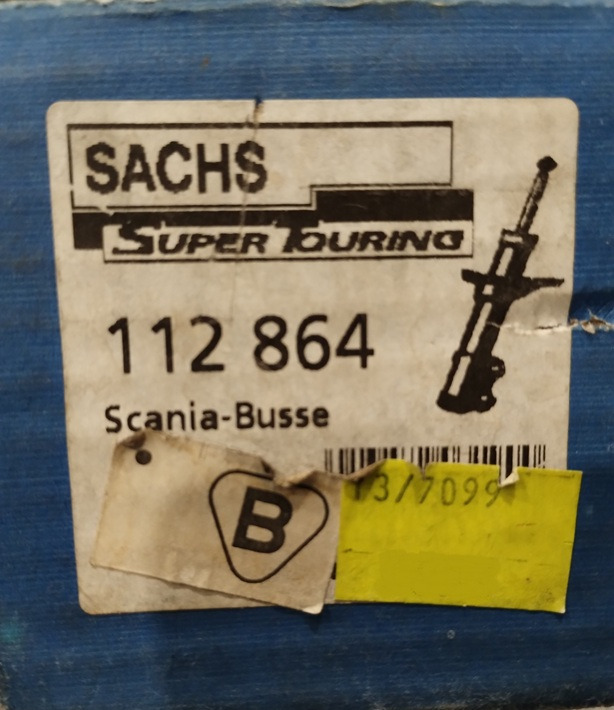 AMORTYZATOR TYLNI SCANIA 3 93 113 112864 SACHS - 减震器:图2 AMORTYZATOR TYLNI SCANIA 3 93 113 112864 SACHS - 减震器:图2