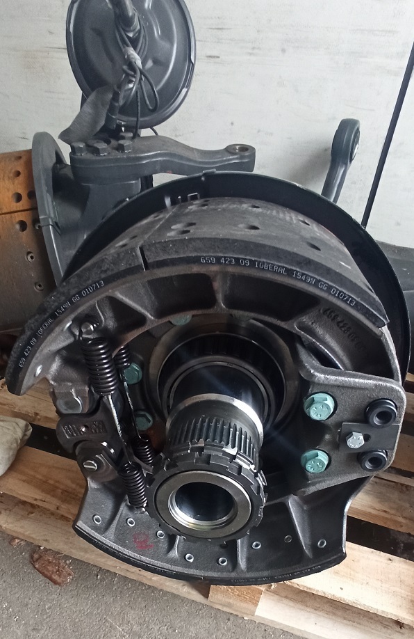 MERCEDES-BENZ AL7/56D 29/24 29:24 ACTROS 8X6 8X8 MP2 MP3 - 前轴 适用于 卡车:图5 MERCEDES-BENZ AL7/56D 29/24 29:24 ACTROS 8X6 8X8 MP2 MP3 - 前轴 适用于 卡车:图5