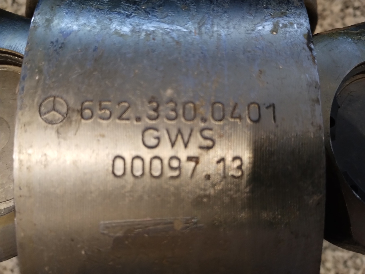 MERCEDES-BENZ PÓŁOŚ NAPĘDOWA DRIVE SHAFT 1824 1827 SK AL3 6523300401 - 轴及其零件:图2 MERCEDES-BENZ PÓŁOŚ NAPĘDOWA DRIVE SHAFT 1824 1827 SK AL3 6523300401 - 轴及其零件:图2