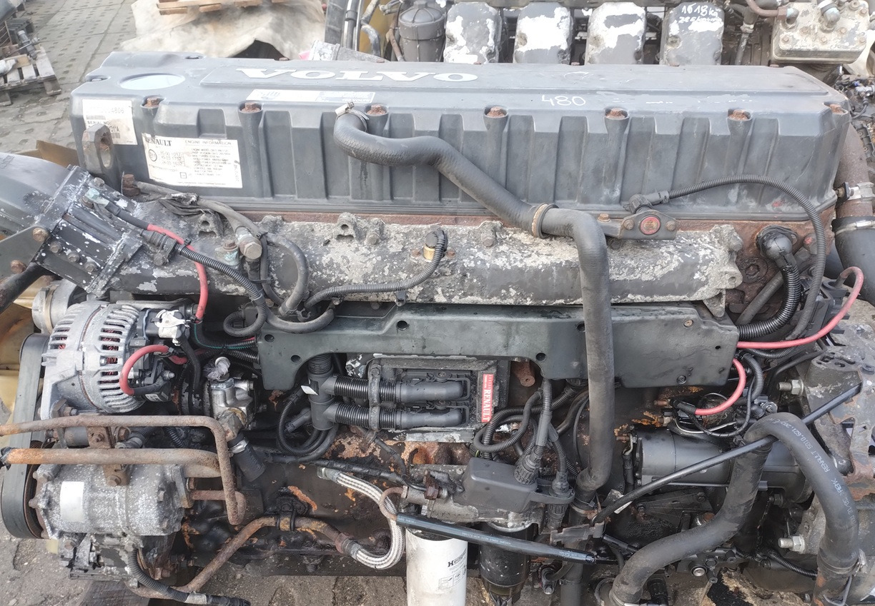 Silnik Volvo D12 480 Renault DXi12 480 EURO 5 - 发动机及其零件:图1 Silnik Volvo D12 480 Renault DXi12 480 EURO 5 - 发动机及其零件:图1
