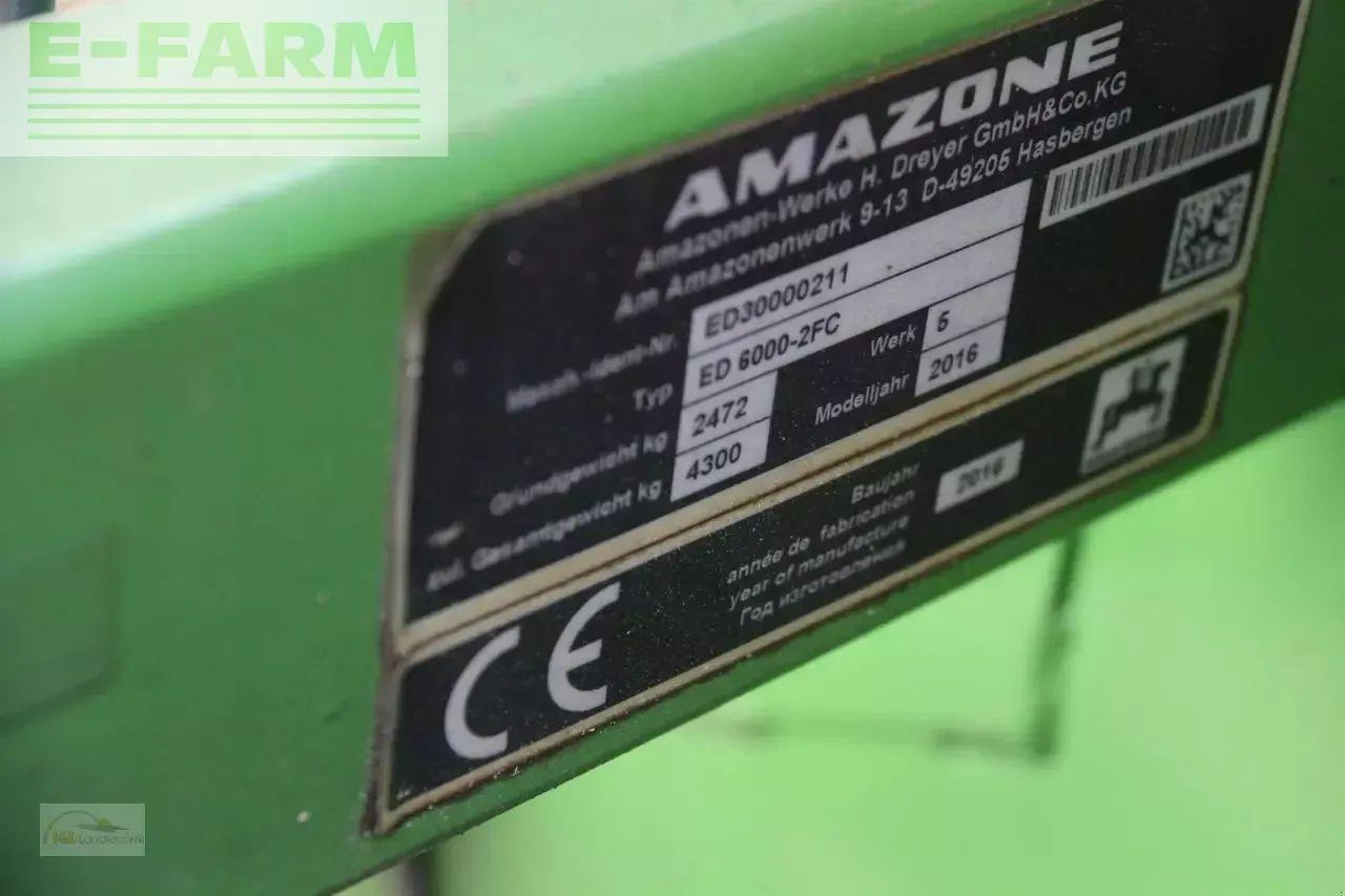 精准播种机 Amazone ed 6000-2 fc:图6 精准播种机 Amazone ed 6000-2 fc:图6