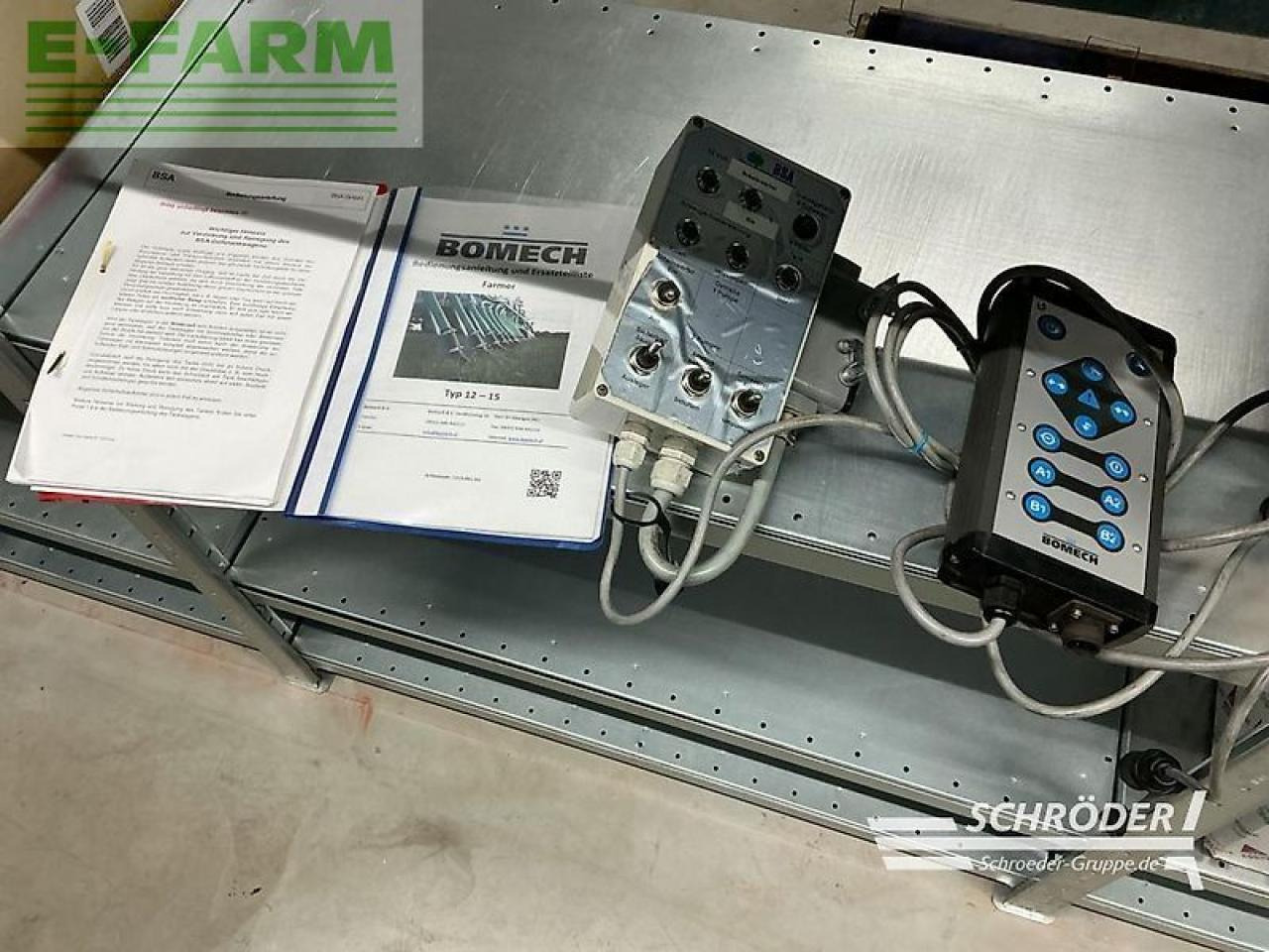 施肥设备 BSA dlp 615 l + bomech farmer 15：图12