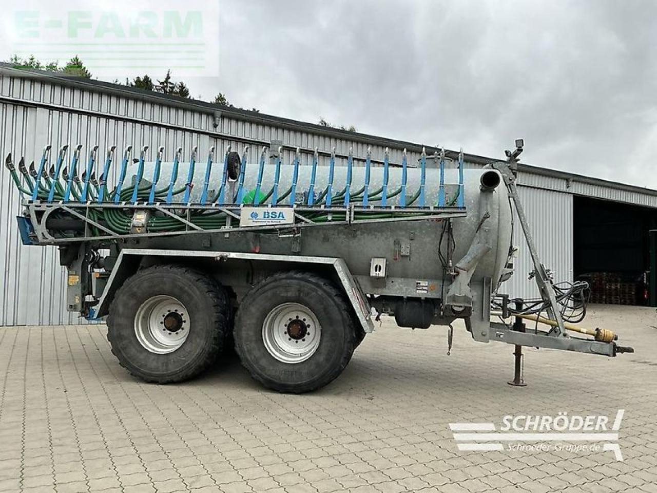 施肥设备 BSA dlp 615 l + bomech farmer 15：图13