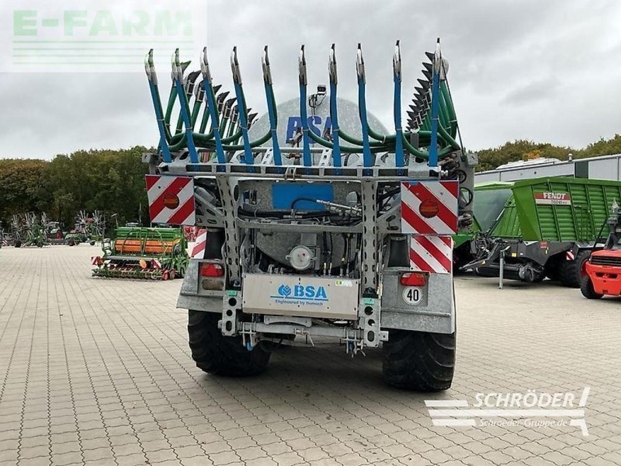 施肥设备 BSA dlp 615 l + bomech farmer 15：图15