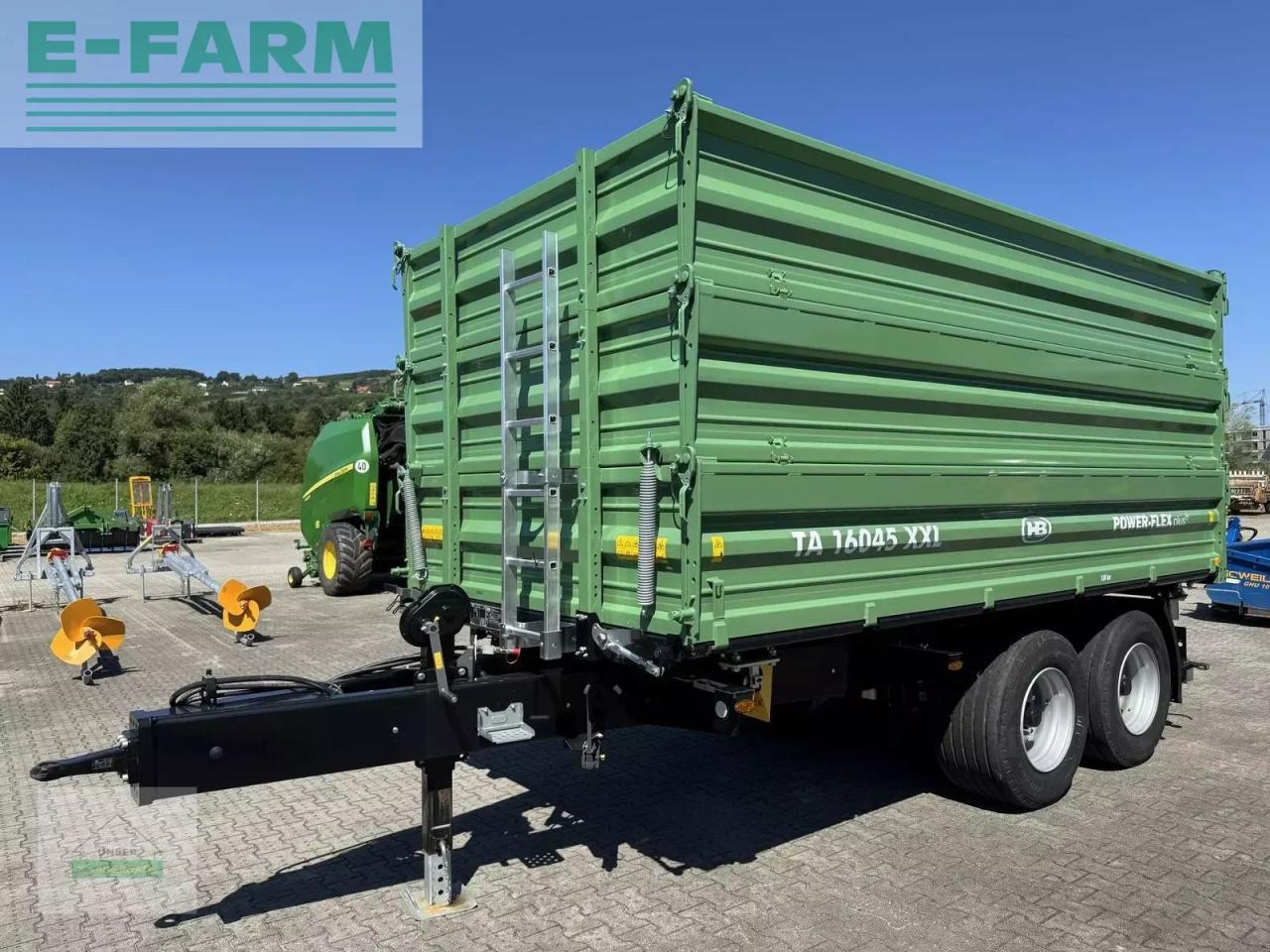 Brantner ta 16045/2 xxl - 农场自卸拖车/ 自卸车:图2 Brantner ta 16045/2 xxl - 农场自卸拖车/ 自卸车:图2