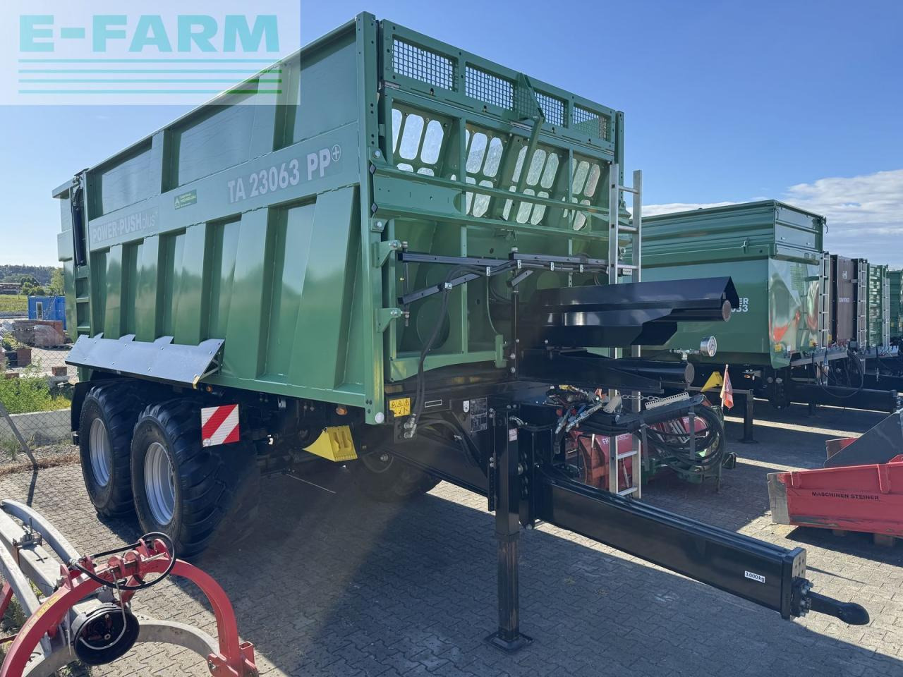 Brantner ta 23063 pp+ - 农场自卸拖车/ 自卸车:图3 Brantner ta 23063 pp+ - 农场自卸拖车/ 自卸车:图3