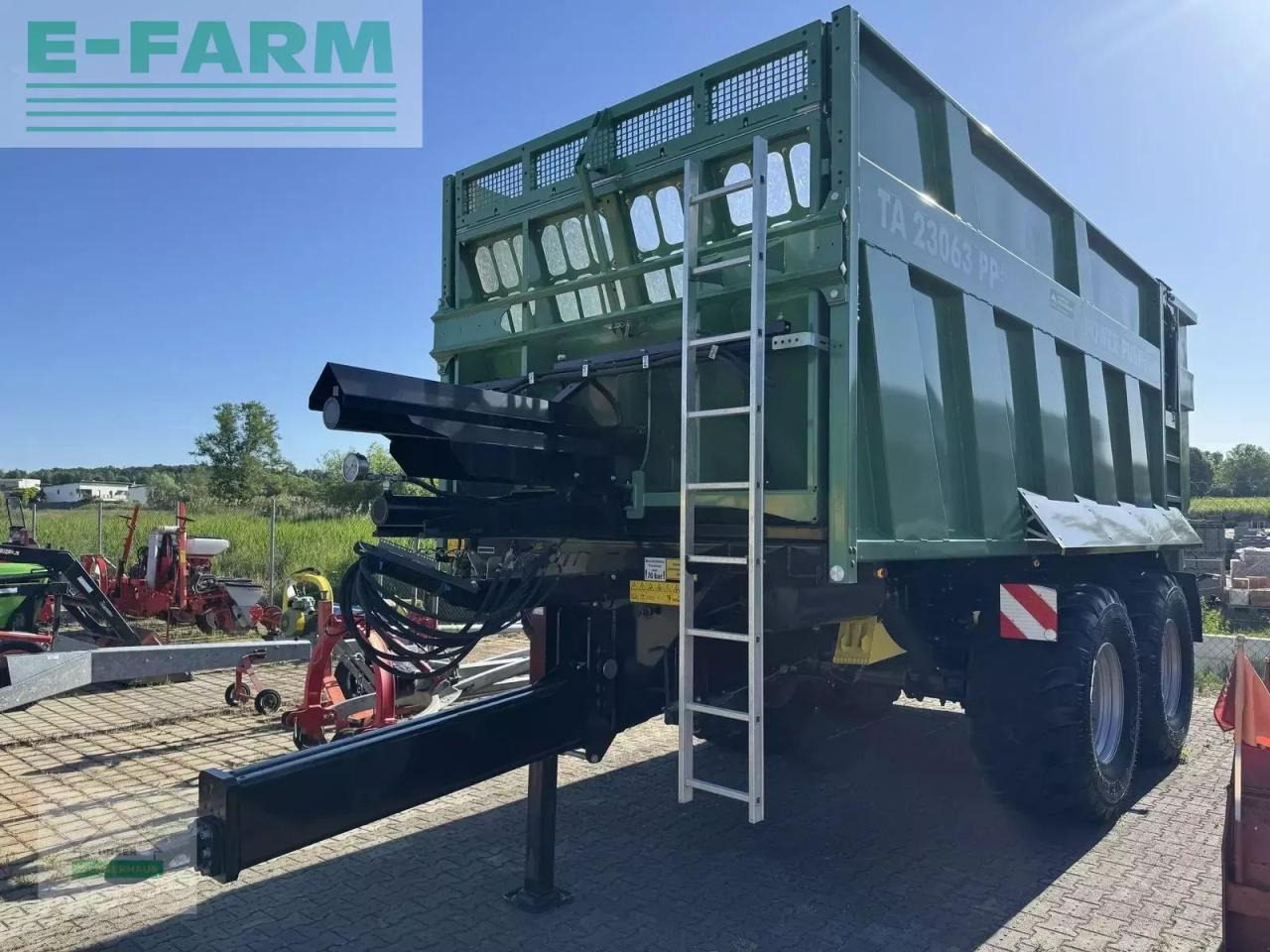 Brantner ta 23063 pp+ - 农场自卸拖车/ 自卸车:图1 Brantner ta 23063 pp+ - 农场自卸拖车/ 自卸车:图1