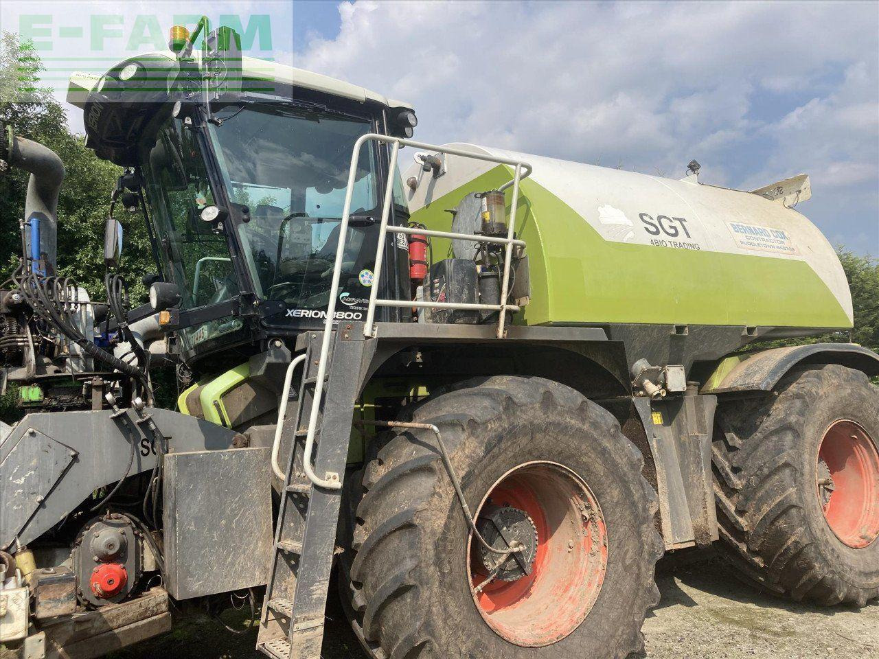 CLAAS XERION 3800 SADDLE TRAC SADDLE TRAC - 拖拉机:图1 CLAAS XERION 3800 SADDLE TRAC SADDLE TRAC - 拖拉机:图1