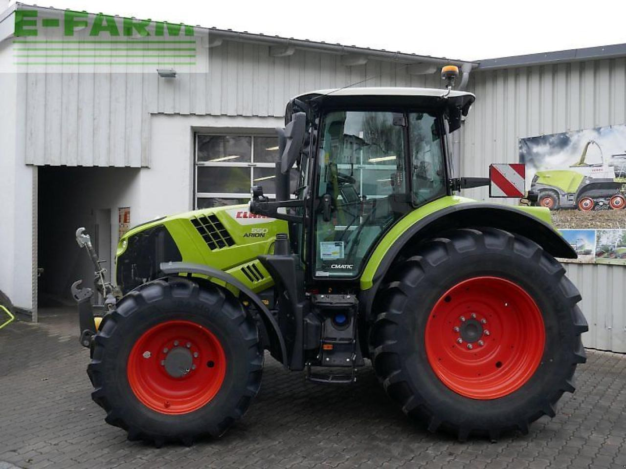 拖拉机 CLAAS arion 550 cmatic cebis CMATIC CEBIS：图7