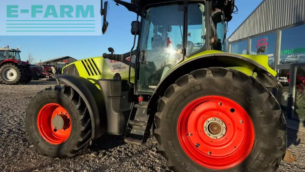CLAAS arion 650 c matic med frontpto CMATIC - 拖拉机:图2 CLAAS arion 650 c matic med frontpto CMATIC - 拖拉机:图2