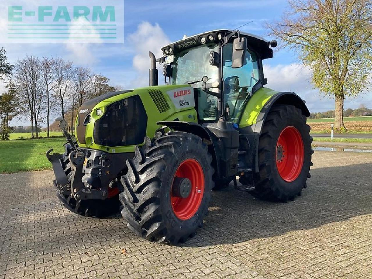 CLAAS axion 830 cebis - 拖拉机:图1 CLAAS axion 830 cebis - 拖拉机:图1