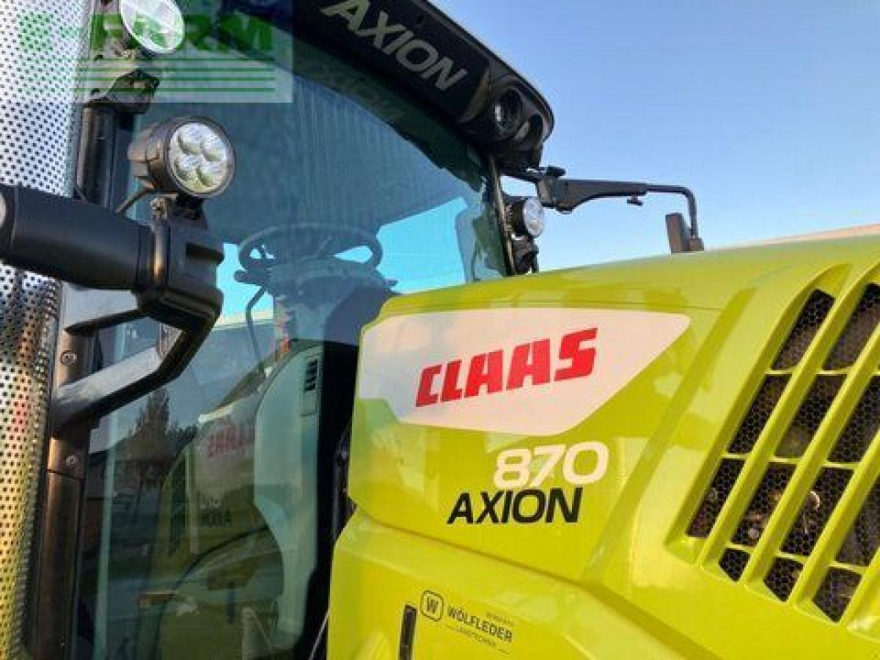 拖拉机 CLAAS axion 870 cmatic cebis CMATIC CEBIS:图11 拖拉机 CLAAS axion 870 cmatic cebis CMATIC CEBIS:图11