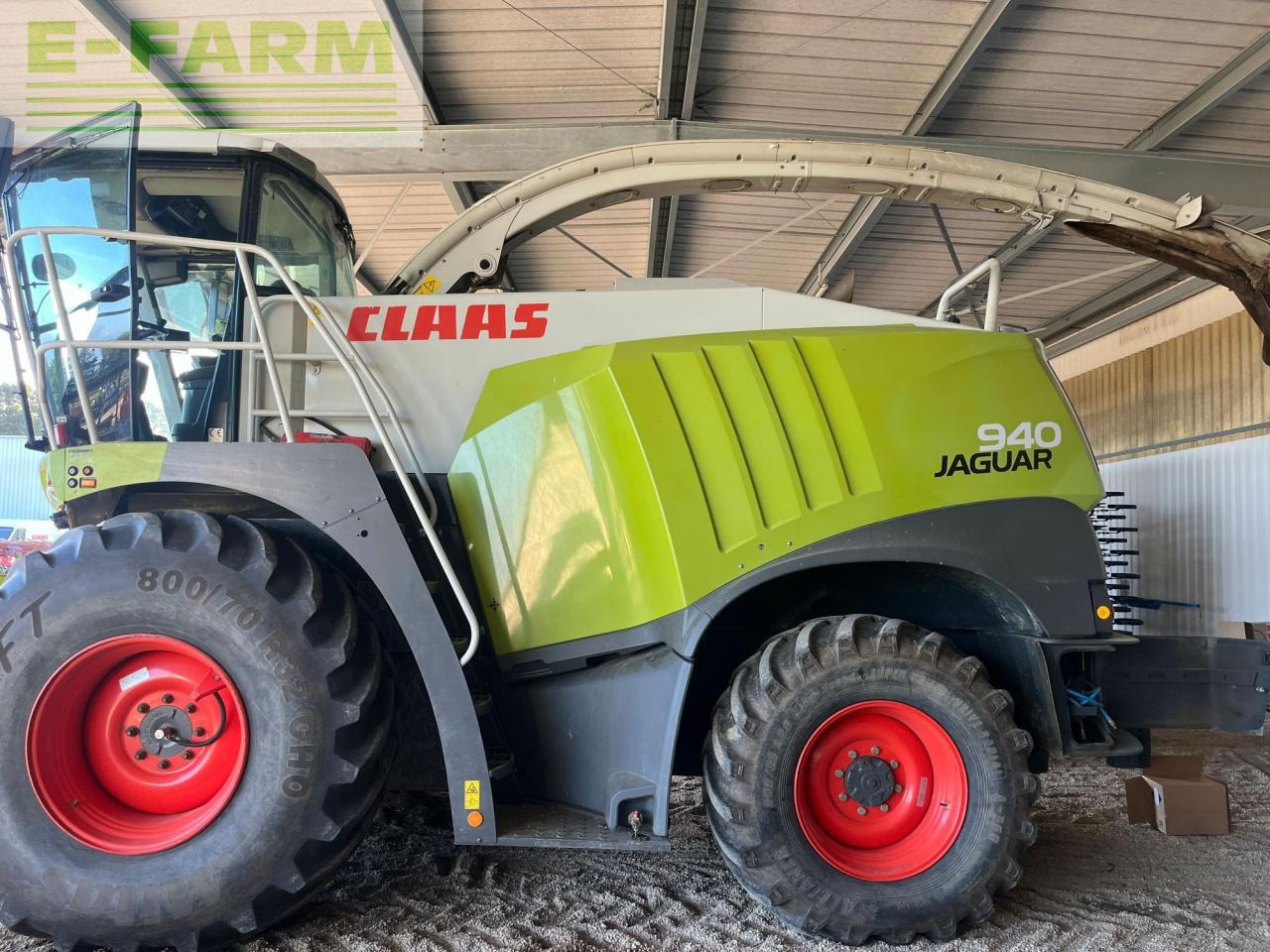 CLAAS jaguar 940 t4i - 饲料收割机:图1 CLAAS jaguar 940 t4i - 饲料收割机:图1