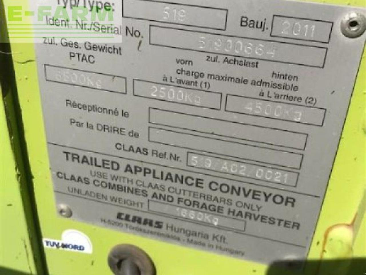 联合收割机 CLAAS mähdrescher claas lexion 760：图29