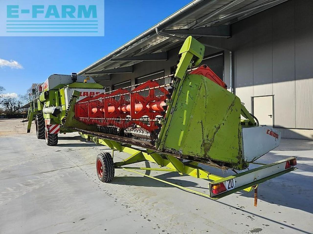 联合收割机 CLAAS mega 208 "gepflegte maschine" inzahlungnahme möglich：图22