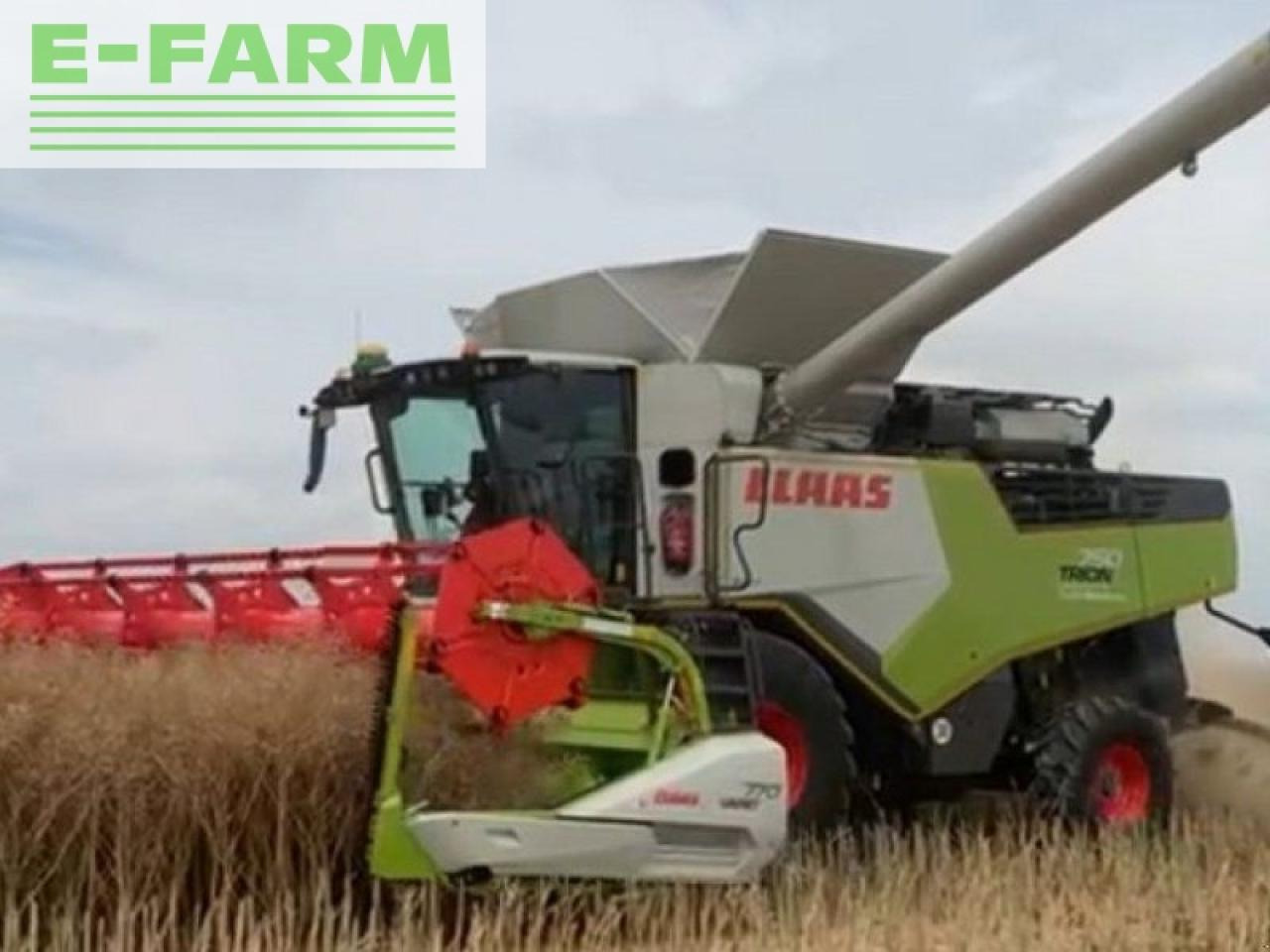 CLAAS trion 750 - 联合收割机:图2 CLAAS trion 750 - 联合收割机:图2
