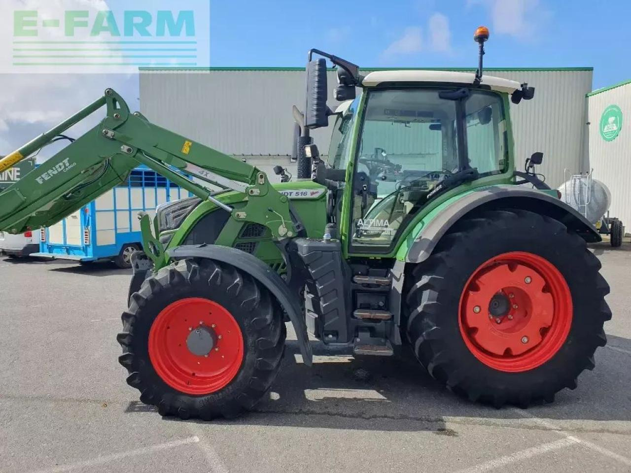 拖拉机 Fendt 516 vario power：图8