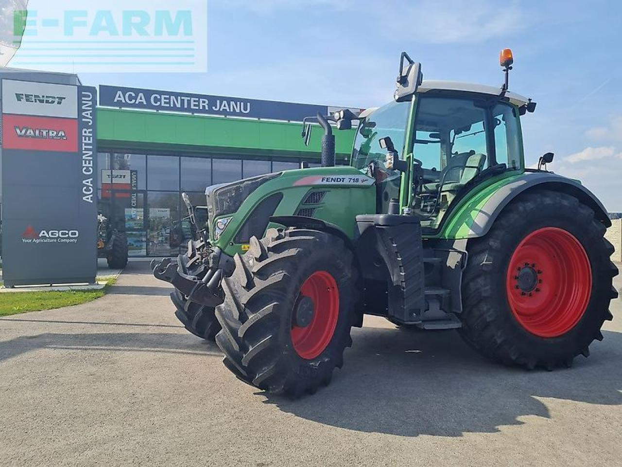 Fendt 718 vario - 拖拉机:图1 Fendt 718 vario - 拖拉机:图1