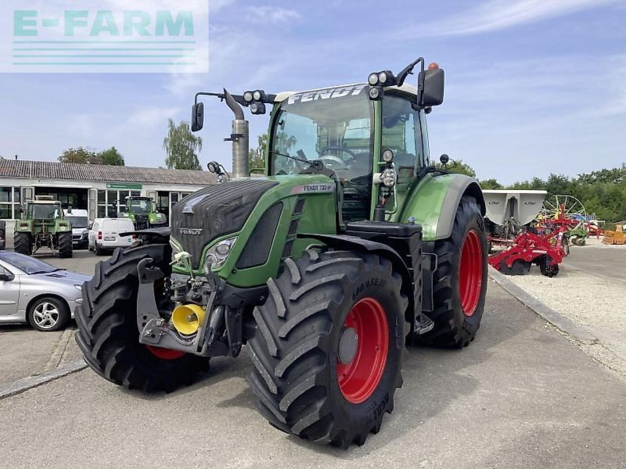 Fendt 720 vario scr profi Profi - 拖拉机:图4 Fendt 720 vario scr profi Profi - 拖拉机:图4