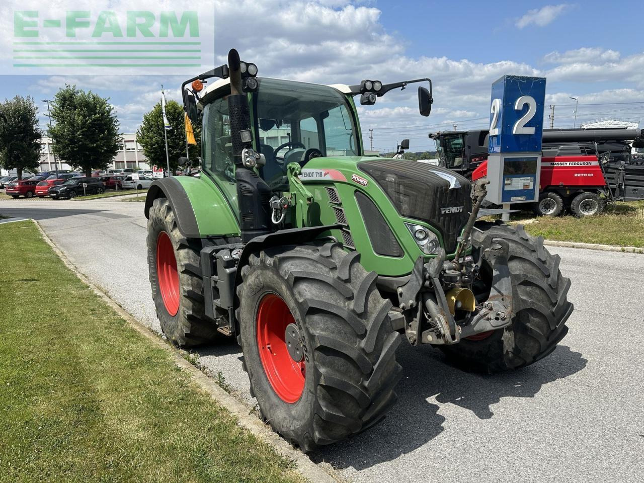 Fendt fendt 718 vario - 拖拉机:图1 Fendt fendt 718 vario - 拖拉机:图1