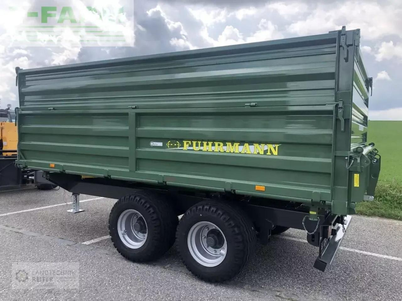 Fuhrmann ff 15000, hydr. heckwand - 农场自卸拖车/ 自卸车:图4 Fuhrmann ff 15000, hydr. heckwand - 农场自卸拖车/ 自卸车:图4