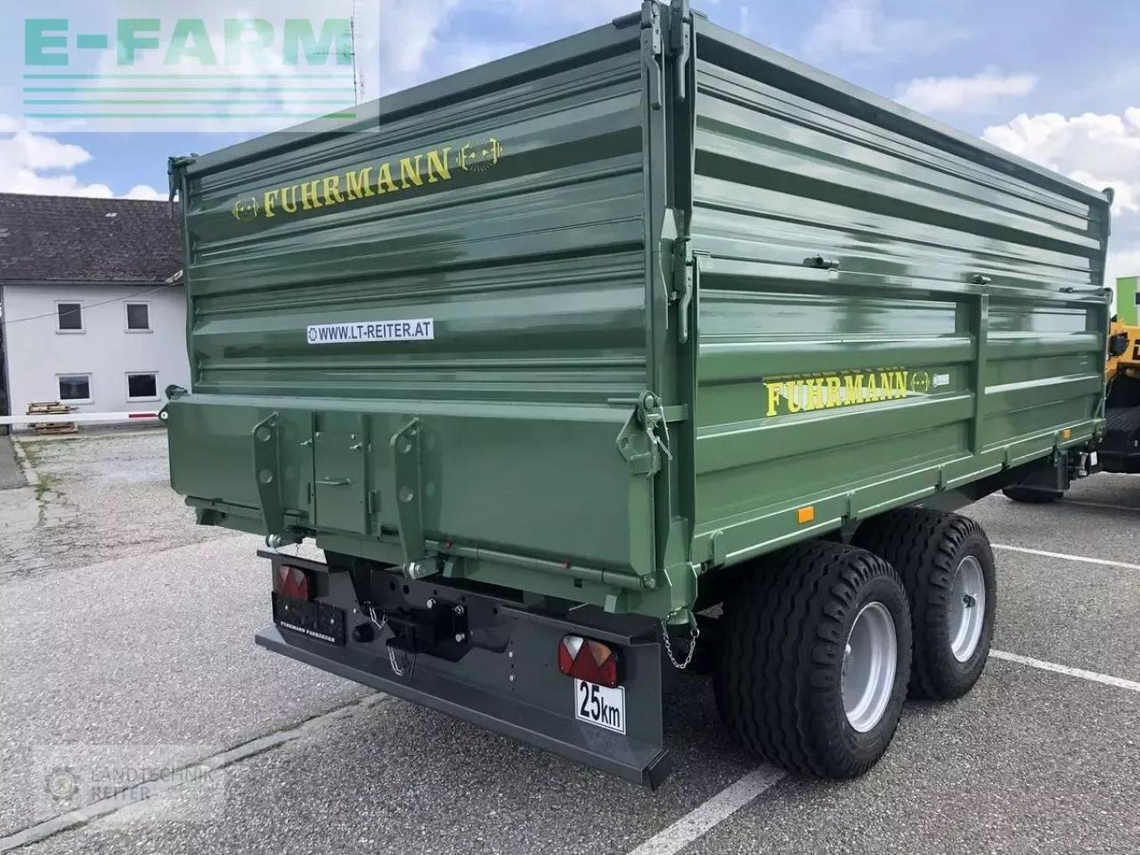Fuhrmann ff 15000, hydr. heckwand - 农场自卸拖车/ 自卸车:图2 Fuhrmann ff 15000, hydr. heckwand - 农场自卸拖车/ 自卸车:图2