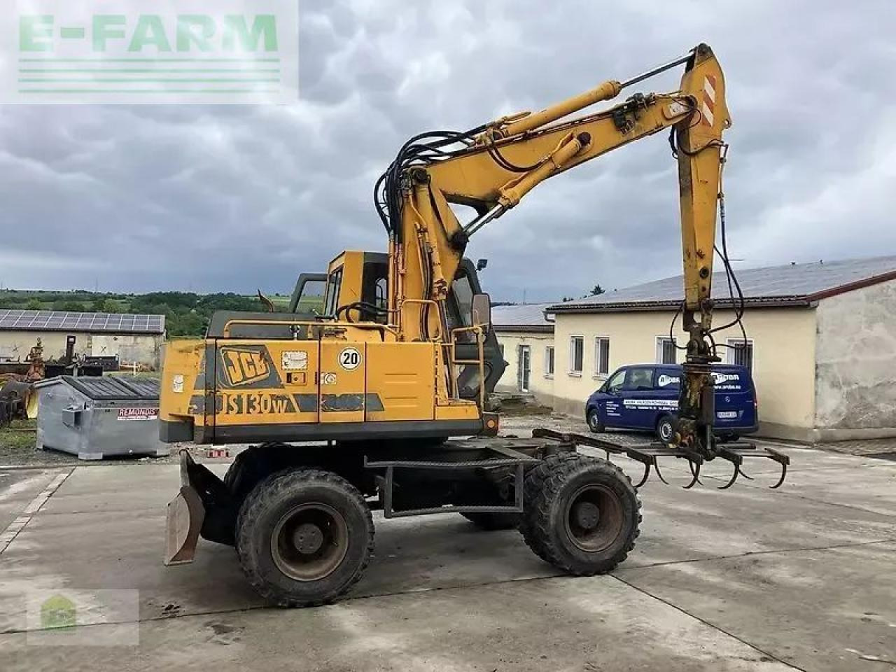 JCB js 130 w - 轮式挖掘机:图2 JCB js 130 w - 轮式挖掘机:图2