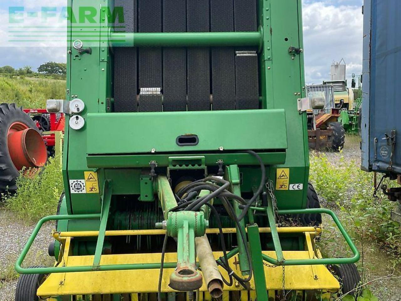 John Deere 590 - 方形打包机:图2 John Deere 590 - 方形打包机:图2
