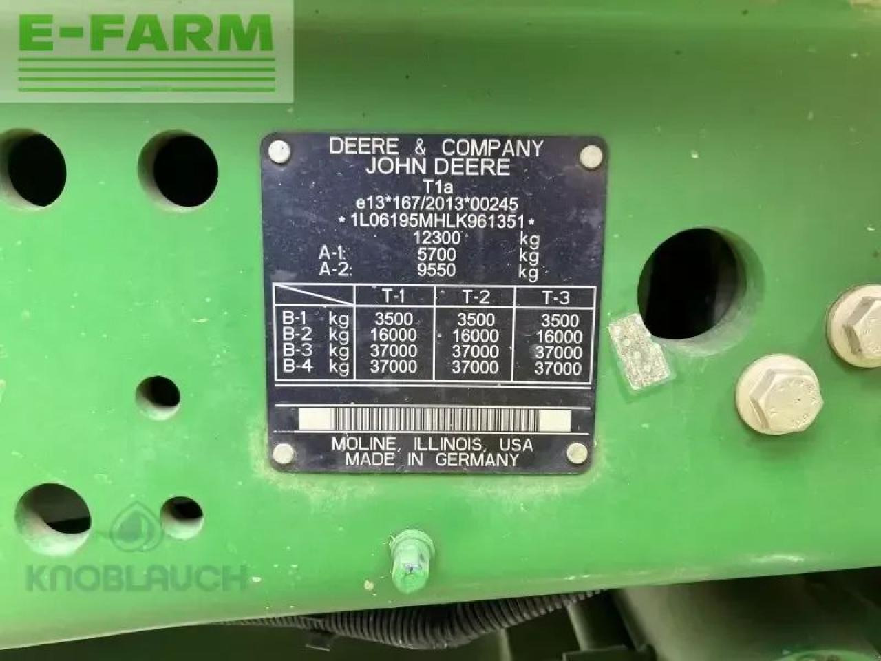 拖拉机 John Deere 6195m:图13 拖拉机 John Deere 6195m:图13
