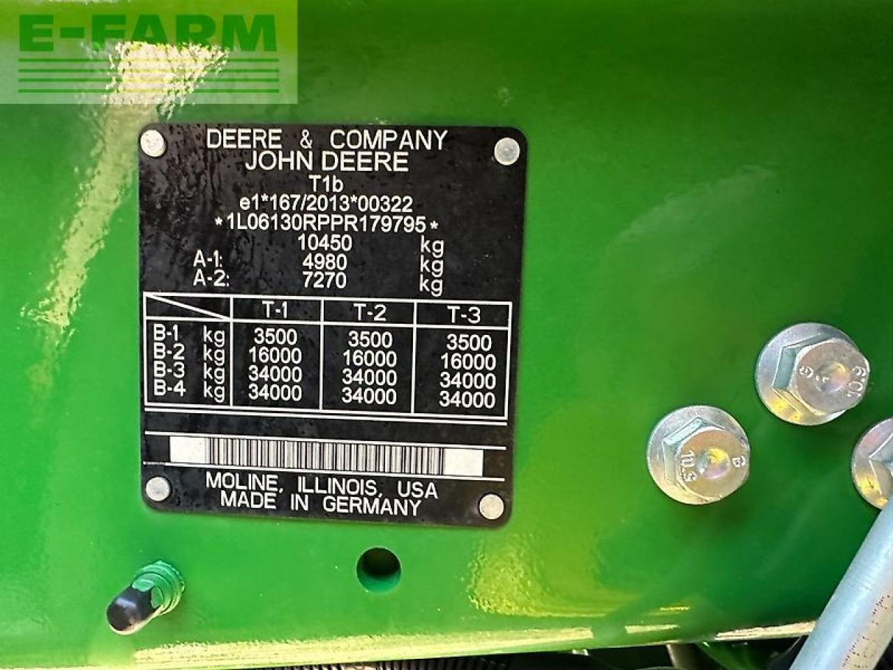 拖拉机 John Deere 6r130 ap-50 km/h at-ready：图35