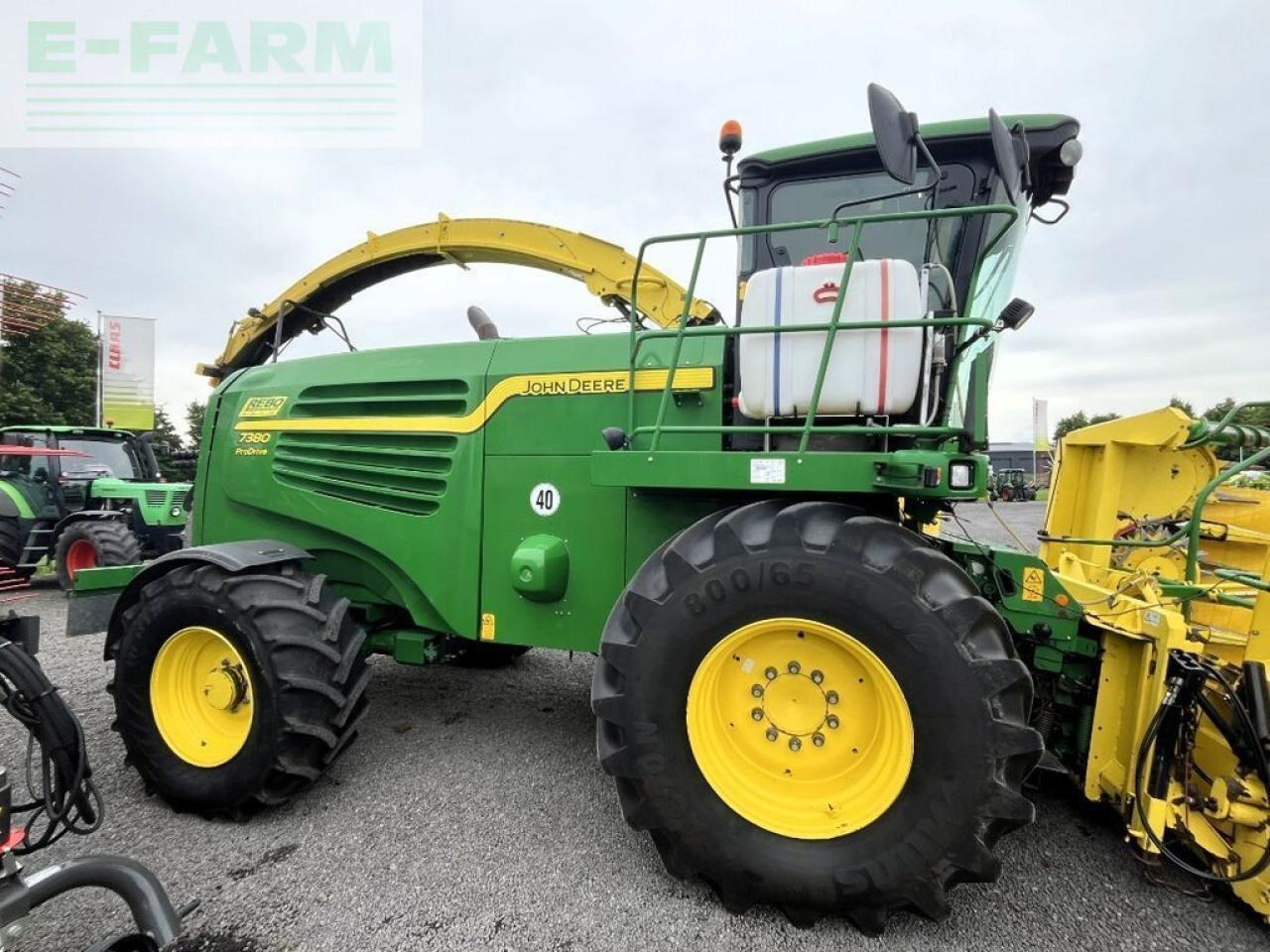 John Deere 7280 prodrive, allrad, 40 km/h, kemper 360, pick - 饲料收割机:图3 John Deere 7280 prodrive, allrad, 40 km/h, kemper 360, pick - 饲料收割机:图3