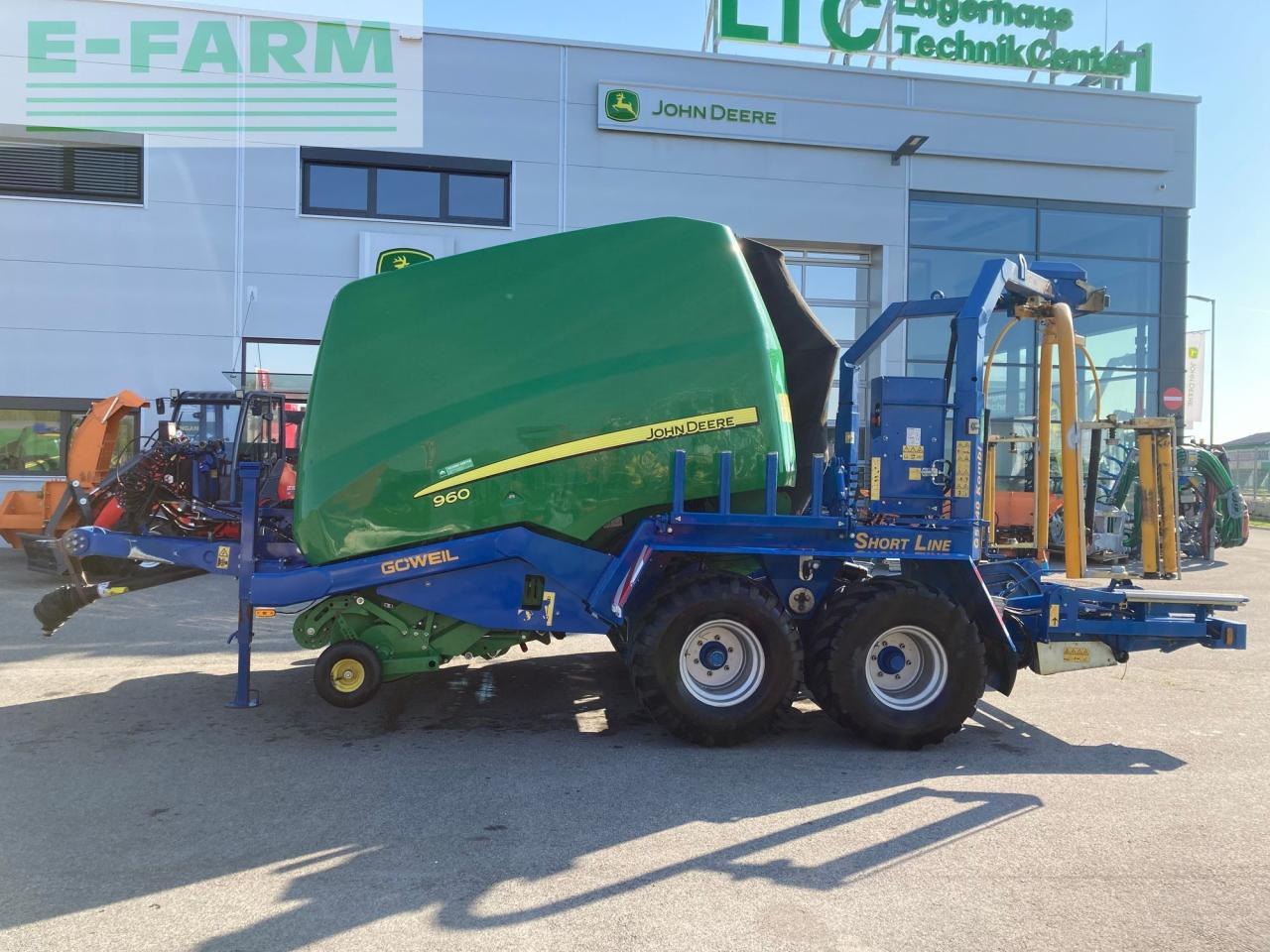 John Deere 960 - 方形打包机:图2 John Deere 960 - 方形打包机:图2